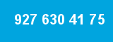 927 630 41 75 927 630 41 75